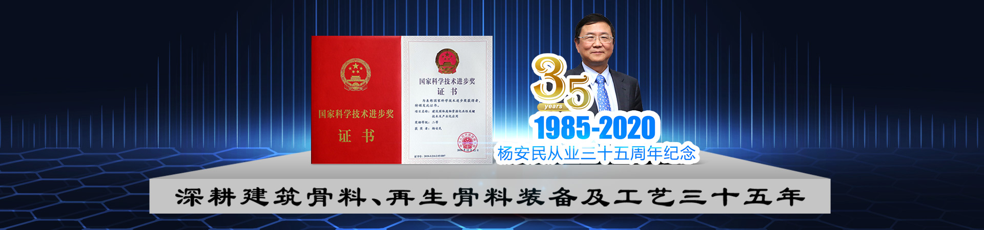 杨安民董事长从业35周年纪念活动